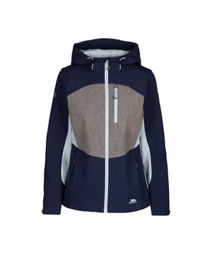 Gewebetechnik: Wasserfest. Außenmaterial: Elastan, Polyester, TPU Membran. Futtermaterial (%): 100% Polyester. Gewebe: Softshell. Design: Blockfarben, Logo. Durchgehender Reißverschluss. Abzeichen, Block-Panele. Wasserdichtigkeit (mm): 5000 mm. Taschenart: Zwei Seitentaschen, 1 Brusttasche, Reißverschluss. Futterstoff: Kontrast, Netzmaterial. Rand: Kontrastfarbe. Bündchen: Flach, Klettverschlusslasche. Kapuzenmerkmale: angenähte Kapuze. Mit Kapuze. Langärmlig.