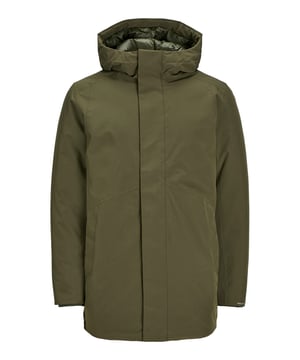Entdecken Sie die Jack & Jones Winterjacke für Herren - Ihr unverzichtbarer Begleiter für die kalten Wintermonate. Die winddichte Langarmjacke vereint mit ihrem durchgehenden Reißverschluss und der schützenden Sturmleiste Stil und Funktionalität. Die gerippten Ärmelbündchen und die Kapuze mit Kordelzug bieten zusätzlichen Schutz vor Kälte und Wind. Seitliche Taschen halten die Hände warm und bieten praktischen Stauraum. Aus hochwertigen Materialien gefertigt, garantiert die Jacke einen hohen Tragekomfort und eine lange Lebensdauer. Perfekt für Männer, die auch bei eisigen Temperaturen nicht auf Stil verzichten wollen. Bleiben Sie warm und geschützt, egal bei welchem Wetter. Die Jack & Jones Winterjacke ist Ihr zuverlässiger Partner für jedes Winterabenteuer. Erleben Sie Komfort und Eleganz in einer Jacke. Machen Sie sich bereit für die kalte Jahreszeit mit Jack & Jones.