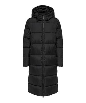 Wickeln Sie sich in diesem Winter mit der Eleganz und Wärme ein, die nur dieser exklusive Steppmantel von Only bieten kann. Seine durchdachte Länge bis zum Knie schützt Sie effektiv vor den Launen des Winters, während die großzügige, elastische Kapuze einen zusätzlichen Schutz vor kalten Böen bietet. Der durchgehende Reißverschluss, ergänzt durch einen praktischen 2-Wege-Reißverschluss, ermöglicht eine flexible Anpassung der Passform und Bewegungsfreiheit, während der hochschließende Kragen und der Kinnschutz einen sanften Schutz vor Kälte bieten. Winddichte Eigenschaften und ein warmes Innenfutter sorgen dafür, dass Sie auch an den kältesten Tagen nicht frieren. Seitliche Reißverschlusstaschen bieten nicht nur einen sicheren Platz für Ihre Utensilien, sondern wärmen auch Ihre Hände, wenn Sie sie brauchen. Die trendige Steppung verleiht dem Mantel einen modernen Touch, der sowohl Stil als auch Funktionalität unterstreicht. Aus hochwertigen Materialien gefertigt, garantiert dieser Mantel nicht nur Langlebigkeit, sondern auch einen unvergleichlichen Komfort. Dieser Mantel ist mehr als nur ein Wintermantel; er ist ein stilvolles Statement, das Sie gegen die Kälte wappnet und gleichzeitig Ihre Persönlichkeit unterstreicht. Tauchen Sie ein in die Wärme und den Komfort, den dieser Mantel bietet, und begegnen Sie jedem Winterwetter mit Selbstvertrauen und Stil. Mit diesem Steppmantel hat Only ein Must-have für jede modebewusste Frau geschaffen, die keine Kompromisse zwischen Funktion und Mode eingehen möchte.