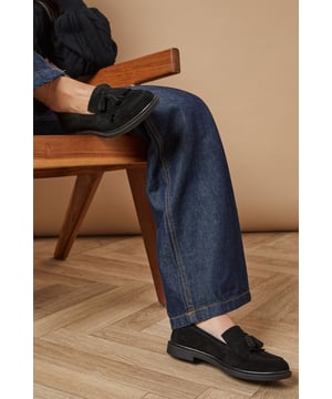 Leather Brighton Tassel Loafer