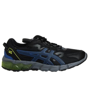 The Asics Gel-Quantum 90 GS Kids Black Trainers are an excellent choice for young athletes and active kids who require comfort, support, and durability during their activities. Here's a detailed description with key features:

 Youthful Design:  The Gel-Quantum 90 GS trainers by Asics are designed with kids in mind, featuring a youthful and sporty design that appeals to active youngsters.

 Quality Materials:  Asics is known for using high-quality materials in their footwear. These trainers are typically constructed from durable and breathable materials, ensuring both longevity and comfort.

 Classic Black Color:  The trainers come in a classic black color with subtle accents, offering a versatile and stylish look that pairs effortlessly with various athletic and casual outfits.

 Gel Cushioning Technology:  These trainers often incorporate Asics' signature Gel cushioning technology in the heel, providing excellent shock absorption. This technology reduces the impact on joints and ensures a smooth and comfortable ride, which is particularly important for kids who are always on the move.

 Adjustable Closure:  Kids' trainers usually feature an adjustable closure system, such as hook-and-loop straps or elastic laces, making them easy for children to put on and take off and ensuring a secure fit.

 Padded Collar and Tongue:  To ensure comfort and prevent chafing, the trainers come with a padded collar and tongue, enhancing the overall wear experience for active kids.

 Breathable Upper:  The upper of the shoes is typically made from a breathable mesh material, promoting airflow and reducing moisture buildup inside the shoe, which is crucial for keeping young feet comfortable and dry.

 Durable Outsole:  The outsole is designed to provide excellent traction and durability, ensuring grip and stability during various activities.
