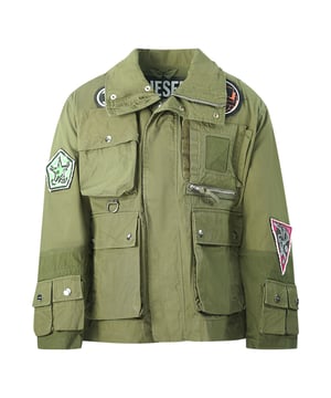 Mens designer military jacket cheap