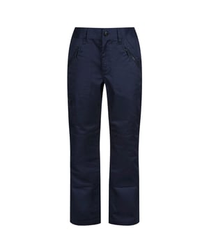 65% Polyester, 35% Katoen. Stof: Polycotton. 245gsm. Ontwerp: Eenvoudig. Bevestiging: Knop. Riemlussen, Verstevigde kruisnaad, Drievoudig gestikte naad, Ritsgulp. Stoftechnologie: Slijtvast. Zakken: 2 Achterzakken, 1 Zijzak, Ritssluiting, 2 Voorzakken, 1 Muntzakje, Zakken voor kniebeschermers, Holsterzak. Waistline: Deel Elastiek.