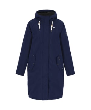 Entdecken Sie den ultimativen Winterparka für Outdoor-Abenteuer. Diese wind- und wasserdichte Jacke mit bequemer Kapuze mit Kordelzug und Frontreißverschluss besteht aus wasserdichtem Material mit einer Wassersäule von 5000 mm. Dank funktioneller Pattentaschen und Stehkragen sorgt es für Wärme und Stil. Lange Ärmel und anliegende Bündchen machen es perfekt für jedes unvorhersehbare Wetter.  Winterparka