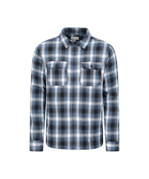 100% Katoen. Stof: Flanel. Ontwerp: Geruite. Voering: Fleece. Zakken: 2 borstzakken, 2 zijzakken, klepsluiting, knoopsluiting. Manchet: Geknoopt. Bevestiging: Volledige ritssluiting. Mouwtype: Met lange mouwen. Halsuitsnijding: Omgeslagen kraag. Gevoerde.