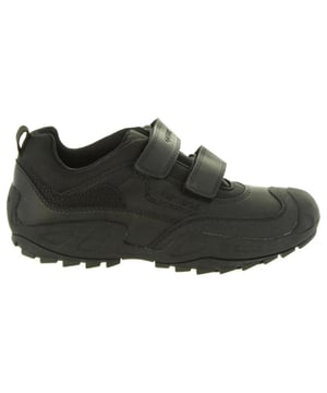 SHOES GEOX FOR BOY J841WB 05411 J NEW SAVAGE Black, Padded insole, Nonslip soles, Flexible sole