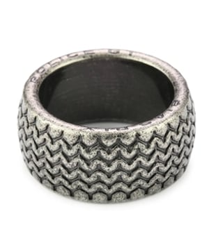 Police: "Burnout" Jewelry silver bangle stainless steel fashionable bangle unisex
