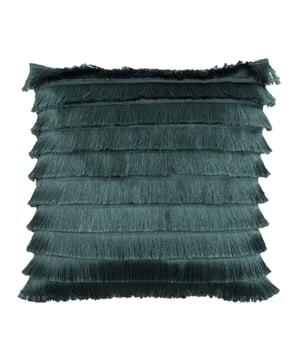 Take yourself back to the Roaring Twenties with these soft and stylish boudoir cushions. The tiered fringed front will embody Gatsby-style decadence – whilst the reverse is plain yet wonderfully soft faux velvet to create a characteristic and on trend look in your home. Fringed Cushions can help transform the look of a room by adding colour, movement and texture.