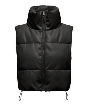 Diese kurze Steppweste für Damen vereint Funktionalität und Stil in einem kompakten Design. Der hochgeschlossene Kragen schützt dich zuverlässig vor Wind, während der durchgehende Reißverschluss für einfache Anpassungen sorgt. Der Saum mit Kordelzug ermöglicht es dir, die Passform individuell zu gestalten und bietet zusätzlichen Schutz vor Kälte. Leicht und dennoch wärmend, ist sie ideal für Übergangszeiten oder als zusätzliche Schicht unter einer Jacke. Der hohe Tragekomfort macht sie zum perfekten Begleiter für aktive Tage. Kombiniere sie mit deinen Lieblingsoutfits für einen sportlich-modernen Look. Ein vielseitiges Must-Have für jede Garderobe.
