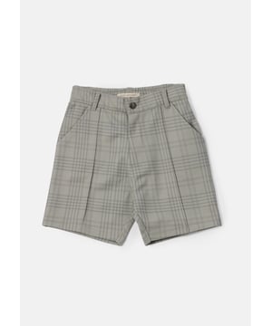 Cut for a flattering fit our check jersey shorts in sage offer the ideal blend of relaxed and refined style. Featuring a button fastening. side pockets and branded hardware. Team with our matching polo for co-ord heaven.. About Me: 53% Polyester 46% Cotton 2% Elastane. Look After Me: Think Planet. Wash At 30C.