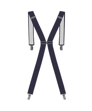 Diese Clip On elastischen Hosenträger für Männer verfügen über eine verstellbare Rücken- und Frontschnalle und 4 hochbelastbare Spangen. Elastische und starke Metallklammern. Diese Hosenträger sind genäht. X-Form entworfen Männer Hosen Hosenträger (1½'' - 35mm)