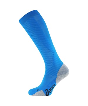 Calcetines Asics Logo Compression Support Medium Hombre Azul 123434 0823