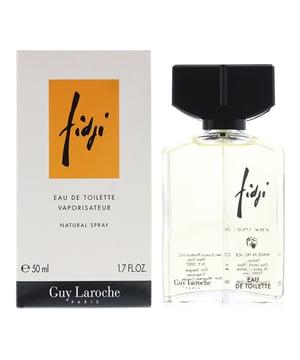 Fidji Eau de Toilette by Guy Laroche is a floral fragrance for women. Top notes: hyacinth, galbanum, iris, bergamot, lemon and tuberose. Middle notes: aldehydes, jasmine, ylang-ylang, cloves, orris, violet, spicy notes and rose. Base notes: oakmoss, vetiver, sandalwood, resins, musk, amber and patchouli. Fidji Eau de Toilette was launched in 1966.