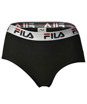 Damen Slip aus weicher, elastischer Baumwoll-Mischung. Elastischer, breiter Stretchbund mit Logo. Hoher Tragekomfort.