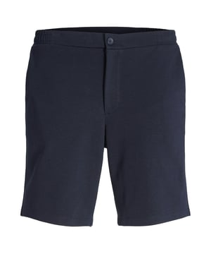 Deze chino shorts combineren een klassieke stijl met modern comfort. De normale pasvorm zorgt voor een tijdloze look, terwijl de elastische tailleband aan de zijkant een flexibele pasvorm en een hoog draagcomfort garandeert. Een rits met knoop sluit de shorts veilig en betrouwbaar. Het geweven label op de achterzak voegt een subtiel, stijlvol accent toe. Deze shorts zijn gemaakt van hoogwaardige materialen, hebben een hoog draagcomfort en zijn ideaal voor warme dagen. Ze zijn veelzijdig en kunnen worden gecombineerd met zowel casual als elegantere outfits. Perfect voor mannen die waarde hechten aan stijl en comfort.