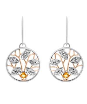 This Orphelia Drop Earrings in Silver/Rose is made of the highest quality allergy free 925 Sterling Silver. The Orphelia 'Oceane' Women's 925 Sterling Silver Drop Earrings - Silver/Rose ZO-7090/1 comes delivered in a beautiful gift box and has a two year warranty - the perfect gift to spoil yourself or a loved one.