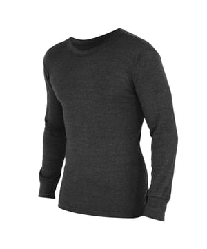 Premium range FLOSO version of this product is also available, search for FLOSO. 1 x Thermal Long Sleeve Vest. Warm but light weight thermal underwear. Good wicking rate which is the rate the material carries moisture away from the skin. Fully brushed inside and side seam free for added comfort. 50% Cotton and 50% Polyester.