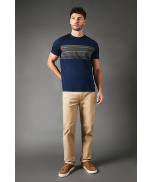 Straight leg design for a classic, versatile silhouette
        Stretch twill fabric offers comfort and ease of movement
        Clean, minimalist styling suitable for various casual occasions
        Front and back pockets for practicality
        Belt loops for optional accessorising
    
    These Maine Stretch Twill Straight Leg Jeans offer a perfect blend of comfort and style for the modern gentleman. The straight leg cut provides a timeless look that flatters most body types, while the stretch twill fabric ensures all-day comfort and flexibility. Ideal for casual outings, these jeans can be effortlessly styled for various settings. Pair them with a crisp button-down shirt and loafers for a smart-casual lunch date, or dress them down with a graphic tee and trainers for a relaxed weekend look. The versatile hue makes these jeans a wardrobe staple, easily coordinated with a range of tops and jackets. Whether you're heading to a family gathering or meeting friends for a casual dinner, these jeans will keep you looking stylish and feeling comfortable throughout the day.