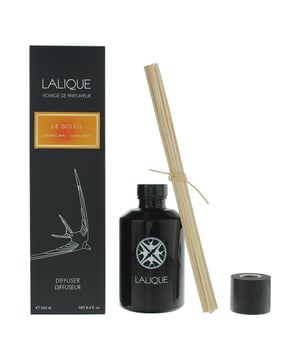 Lalique Le Soleil Chiang Mai Diffuser is a luxurious home fragrance accessory that combines elegance with the artistry of Lalique craftsmanship. This diffuser is designed to infuse your living space with a captivating and long-lasting scent experience.The fragrance, inspired by the vibrant energy of Chiang Mai, is carefully curated to create a sense of sophistication and tranquility. The top notes offer an initial burst of freshness, while the heart notes unfold with a harmonious blend of floral, fruity, or woody accords. The base notes provide a lasting and memorable foundation, ensuring that the fragrance lingers in the air.The diffuser itself is housed in a beautifully crafted Lalique crystal vessel, showcasing the brand's signature attention to detail. Display it in any room to enjoy the exquisite fragrance and elevate the sensory experience in your living space.