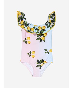 Presenting the 'Girls Siera Off Shoulder Swimsuit in Multicolour' by Nessi Byrd - a vibrant and coveted addition to your girl's swimwear. Its key features include:Stunning Multicolour Design: This swimsuit flaunts a bright and captivating print that's sure to make your little one feel stylish and confident at the pool or beach.Superior Comfort: Crafted from top-notch fabrics, this off-shoulder swimsuit promises optimal comfort and durability for your girl's fun-filled water activities.Refresh her swim wardrobe with this sophisticated 'Girls Siera Off Shoulder Swimsuit' by Nessi Byrd. Buy now and elevate her swim look to new heights of fashion!