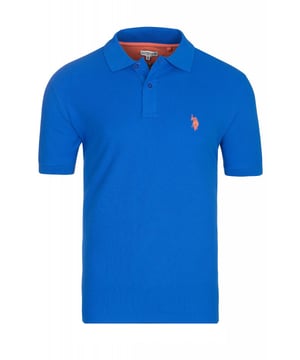 U.S. Polo ASSN. Poloshirt BASIC, Hochwertiges und langlebiges Poloshirt von der angesagten Marke U.S. Polo ASSN., Perfekt für Freizeit - Arbeit, Sport oder zu Hause, Das Shirt für Männer aus weicher Baumwolle und garantiert einen hohen Tragekomfort