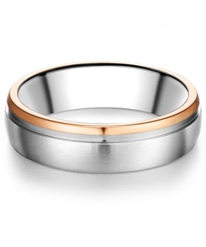 Simple, but Oho! Who says that a engagement ring has to glitter? This extravagant creation of the 1934 manufactory in 1934 does not require gemstone and inspires solely with exceptional materials and extraordinary design. The stainless steel tires in Bicolor optics are partially gilded in the trendy rose gold tone and fascinates at second glance through a narrow groove contour. Advantage: stainless steel is not only scratch-resistant and durable, but also convinces with an excellent price-performance ratio. A engagement ring for trend -conscious women - and also an eye -catcher as a bridal jewelry!
