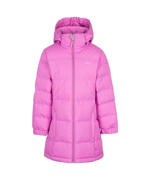 Gepolsterte Jacke. Verstellbare Kapuze mit Reißverschluss. 2 Reißverschlusstaschen. Elastische Manschetten. Kordelzug am Saum. Außenmaterial 100% Polyester. Futter 100% Polyester. Wattierung 100% Polyester.