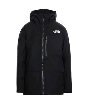 The North Face M Sickline TNF Black Jacket. Stay warm throughout fall and winter with The North Face Coat. Built and designed with comfortable zip closure pockets and North Face logo on the chest, this jacket is equipped to withstand the elements. Brave the outdoors in style and confidence with this sturdy and fashionable jacket!. North Face Black Jacket, Zip Closure. Logo on Chest, M Sickline. Zip Closure Pockets, Hooded Jacket.