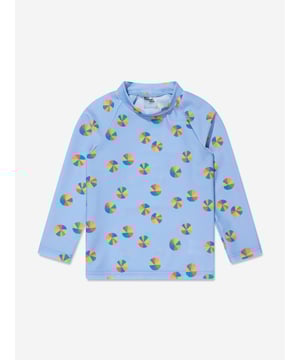 Introducing the deluxe Girls Beach Ball UV Rash Top in Blue by The Bonnie Mob, a holiday essential for your Baby Girl's stylish needs. This top delicately merges elegance with comfort. Key features include:  Chic Design: An adorable print infuses a touch of playful fashion, making this top a striking addition.  Ultimate Comfort: Crafted out of premium materials, this top ensures standout comfort for your little one's daily endeavors.  Wardrobe Upgrade: revitalise your Baby Girl's attire with this Beach Ball UV Rash Top from The Bonnie Mob in Blue. Purchase now for your little one to shine in style!