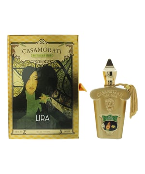 Xerjoff Casamorati 1888 Lira ist ein luxuriöser Amberduft, der 2011 lanciert wurde und den italienischen Charme des späten 19. Jahrhunderts widerspiegelt. Der Duft ist von der historischen italienischen Münze Lira inspiriert, die zu dieser Zeit als Zahlungsmittel verwendet wurde. Die Kopfnote des Duftes besteht aus Zitrusfrüchten wie Bergamotte, Blutorange und Lavendel. In der Herznote finden sich Akkorde von Jasmin, Zimt und Lakritze, die durch die warmen und beruhigenden Noten von Vanille, Karamell und Moschus in der Basisnote ergänzt werden.