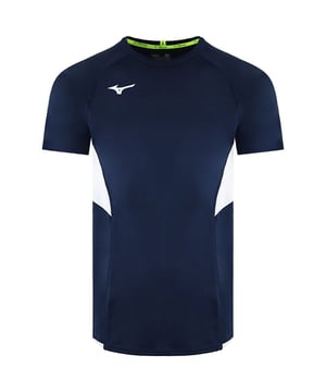 Mizuno Team Authentic Camiseta de manga corta y cuello redondo para hombre U2EA710214