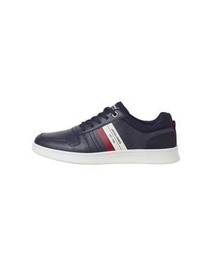 Heren Dang Combo sneakers van het merk Jack & Jones. De schoen is gemaakt van hoogwaardig synthetisch leder.  Merk: Jack & JonesModelnaam: Dang ComboCategorie: heren schoenenMaterialen: synthetisch leerKleur: navy blauw
