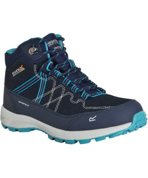 Hoogwaardige nylon geweven Endurance Mesh en PU bovenwerk. Hydropel waterdichte technologie. Neopreen kraag voor extra comfort. Geïnjecteerde EVA comfortvoetbed. Stabiliserende shank technologie. Nieuwe XLT zool voor verbeterde grip en zelfreiniging.