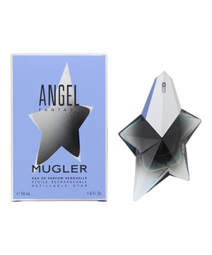 Angel Fantasm, launched in 2024, is a sweet fruity fragrance for women by Mugler. Perfect for Spring, Summer and Fall and has been created by Jacques Huclier and Givaudan. This exotic fragrance captures a balance between tropical sweetness and deep warmth. It opens with a bright, juicy pineapple accord, setting a vibrant tone. At the heart, creamy coconut and tiaré flower lend a lush and seductive texture, immersing you in a dreamy, beach-like ambiance. The base reveals classic Mugler signatures: luminous patchouli and rich Bourbon vanilla, adding a smooth, indulgent depth that lingers. Enclosed in a black, star-shaped bottle, this fragrance captures an element of fantasy, perfect for those seeking a daring and memorable scent that thrives from day to night. Top notes of Bergamot and Pineapple. Middle notes of this fragrance Coconut and Tiare Flower with base notes of Amber, Bourbon Vanilla and Patchouli.