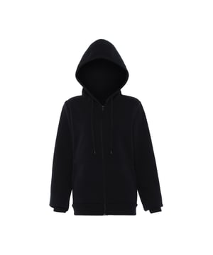 Diese Sweatshirtjacke von myMo ATHLSR ist dank des klassischen Schnitts ein ideales Basic für viele sportliche Outfits. Die Kapuze hat einen Tunnelzug mit Kordel und durch die Rippbündchen am Saum und an den Ärmelabschlüssen wirkt die Jacke sportlich leger.  Kapuzenjacke