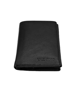 Keep Practical And Looking Good With Designer Accessories. This Adrian Wallet From Valentino Is Simply Great. It Features 15 Card Sections, Twin Note Compartment, Zip Coin Wallet and and Signature Logo.