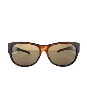 Les lunettes de soleil Polaroid Suncovers Fitover 9004 / s mQu Ig Dark Havana Brown Polarisé sont conçues pour s'adapter sur vos lunettes de prescription pour vous donner une vision libre d'éblouissement avec des lentilles polarisées de Polaroid qui offrent également une protection 100% UV 400 contre les UVA, les UVB et les UVC. Ce style classique moderne est bien en avant et de façon très en avant et le cadre léger en polyamide est hypoallergénique et résistant aux rayures et aux produits chimiques.