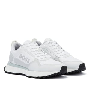 Elevate your running experience these low-profile silhouette trainers. The mixed material panelled upper, coupled with a rubber sole featuring rigid accents for enhanced stability, ensures optimal performance and comfort. Complete with a full lace fastening.