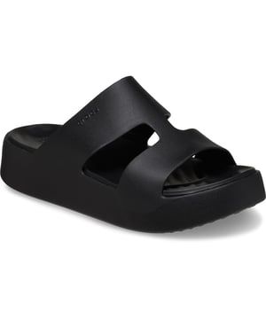 De Crocs Getaway Collection introduceert onze meest naadloze comfortinnovatie tot nu toe. Het zachte, flexibele Free Feel Technology-bovenwerk voelt aan alsof er helemaal niets aan de hand is, het zweeft over je voet en beweegt onbeperkt met je mee.