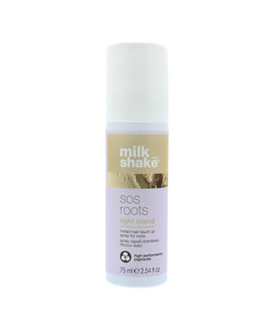 Milk_Shake SOS Roots is coloured hair spray that instantly covers grey hairs with a natural effect. Coming in 6 colours SOS Roots is an ideal, quick fix to a grew issue, and uses pigments that are naturally sourced from minerals.