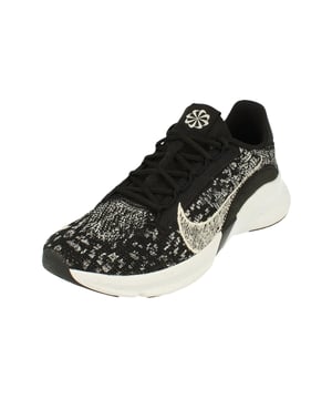 Nike Womens Superrep Go 3 Nn Fk Trainers DH3393 - Black Metallic Silver White 010