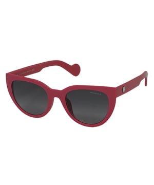 Moncler ML0076 72B zonnebril. Lensbreedte = 50 mm. Neusbrugbreedte = 20 mm. Armlengte = 145 mm. Zonnebril, zonnebriletui, schoonmaakdoekje en onderhoudsinstructies allemaal inbegrepen. 100% bescherming tegen UVA- en UVB-zonlicht en conform de Britse norm EN 1836:2005