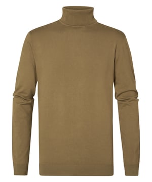 Basic Coltrui - Tijdloze Elegantie en ComfortUpgrade je garderobe met onze Basic Coltrui, ontworpen voor zowel stijl als comfort. Deze fijngebreide coltrui is een veelzijdig stuk dat zowel chic als casual gedragen kan worden, waardoor het een essentieel kledingstuk is voor elke gelegenheid.Klassiek Design: Een effen coltrui met een ribgebreide afwerking die een vleugje verfijning toevoegt aan elke outfit.Comfortabele Pasvorm: Gemaakt van een mix van 80% viscose en 20% nylon, met een comfortabele regular fit.Ribgebreide Afwerking: De ribgebreide details op de manchetten en zoom zorgen voor een verfijnde look en een perfecte pasvorm.Veelzijdige Stijl: Deze basic coltrui is perfect om te layeren of door los te dragen voor een minimalistische look. Maatadvies: Twijfel je tussen twee maten? Kies dan de grootste maat.