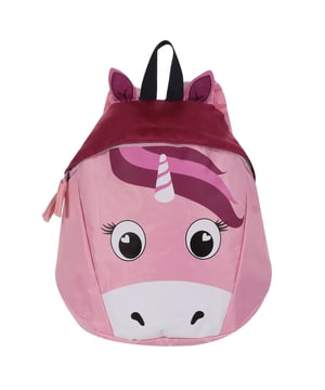 Fabric: Polyester. Fabric Technology: Hardwearing. Design: Unicorn. Handle Features: Grab Handle. Fastening: Zip. Adjustable Shoulder Strap, Padded Straps. Compartments: 1 Main Compartment. Pockets: 1 Security Pocket. 30 x 25.5 x 12 cm