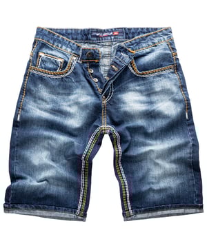 Bei Rock Creek finden Sie kurze Jeanshosen in allen Größen und vielen Farben. Shoppen Sie bei uns zum Bespiel Denim Shorts im klassischen 5-Pocket-Style, mit Gürtelschlaufen und einer coolen Waschung! Sie finden bei Rock-Creek eine breite Produktpalette an Blue Jeans, aber auch an grauen und schwarzen Modellen. Kombinieren Sie die lässigen Jeansshorts von Rock-Creek mit einem farbenfrohen Printshirt und schon geht es ab zum Strandspaziergang!