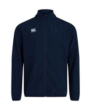 Material: 100% Polyester. Fabric: Tactel. Lining: Mesh. 110gsm. Design: Logo. Fabric Technology: Anti-Static, Durable, Lightweight, Water Resistant. Chin Guard, Forward Shoulder Seams, PFC Free, Vaposhield. Neckline: Cadet Collar. Cuff: Elasticated. Sleeve-Type: Extra Long. Pockets: 2 Front Pockets, Zip. Fastening: Full Zip, Zip Guard.
