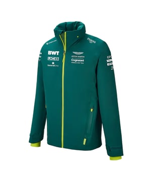 Si quieres mantenerte abrigada y seca, no busques más: nuestra chaqueta soft shell AMCF1 Official Launch para mujer. No importa el tiempo que haga o el tipo de actividad que practiques, el uso de un innovador tejido elástico, impermeable y cortaviento la convierte en una gran incorporación a tu colección de chaquetas.