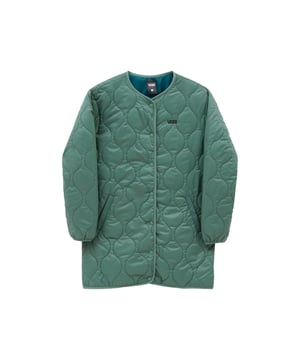 CHAQUETA MUJER FORCES OS LONG REV LINER JACKET VERDE