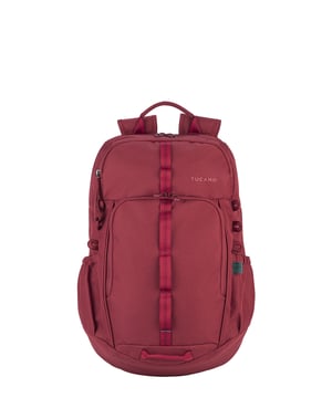 Unisex-Rucksack mit Reißverschluss. zwei offene Innentaschen. Zwei Frontreißverschlüsse und zwei offene Seitenreißverschlüsse. Außentaschen. fehlender Schultergurt.  Griff aus recyceltem Polyethylenterephthalat. ein Innenfach.  externes Material.  Innenraum aus recyceltem Polyethylenterephthalat. Maße: 28,5x45,5x13,5 cm. Modeprodukt