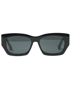 Jimmy Choo Cami 807 Black Sunglasses. Experience luxury and sophistication with the Jimmy Choo Cami 807 Sunglass. Crafted from the finest materials, these sleek sunglasses feature 100% UVA/UVB protection and refined metallic accents. Admire the sophisticated Jimmy Choo style with these timeless sunglasses.. Black Sunglass, Nose Bridge Width = 17mm, Lens Width = 56mm, Arm Length = 145mm. Branded Sunglasses Case and Cleaning Cloth Included. 100% Protection Against UVA &amp; UVB Sunlight and Conform to British Standard EN 1836:2005, Sunglasses, Sunglasses Case, Cleaning Cloth and Care Instructions all Included. Jimmy Choo Cami 807 Sunglass